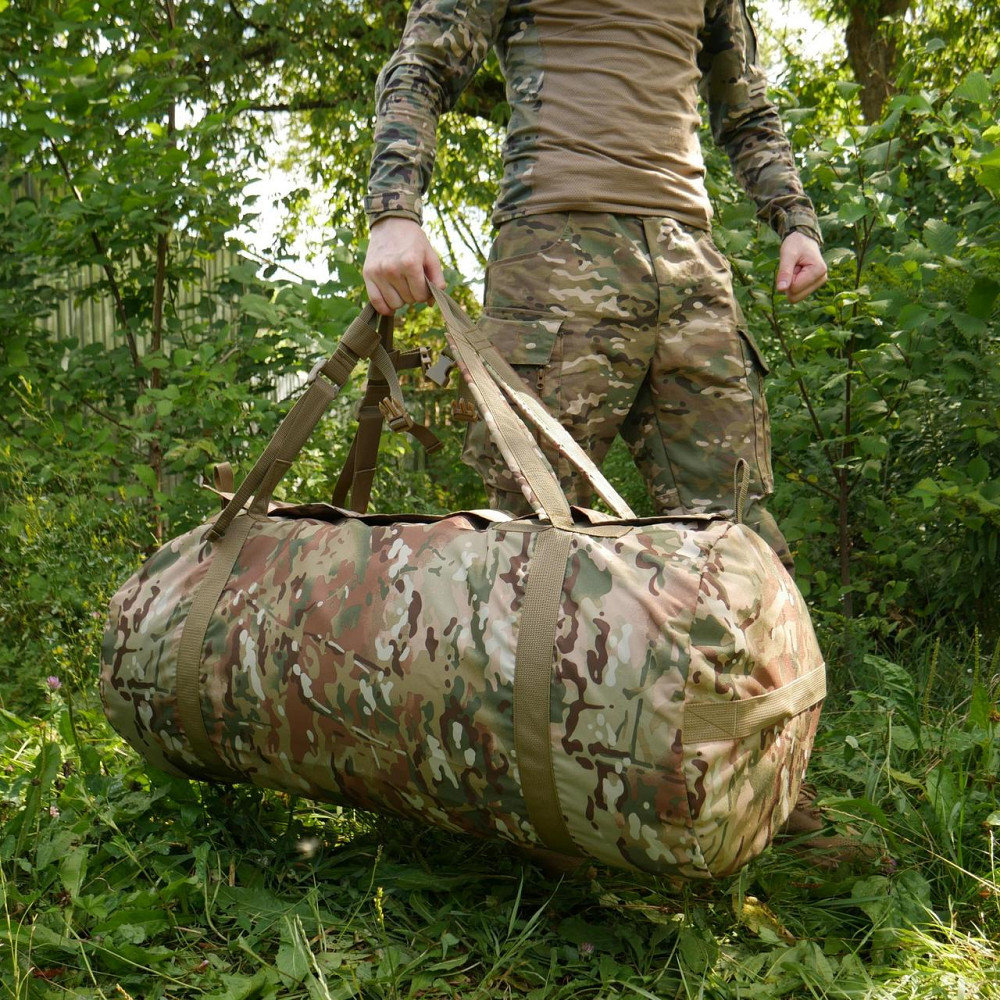 Тактична спецсумка рюкзак  120 л армійський дорожня сумка баул мультикам 120 л сумка баул WAR Львів - фото 9