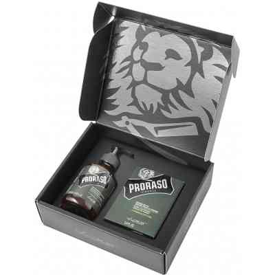 Набір косметики Proraso Cypress &amp; Vetyver для бороди Шампунь 200 мл + Бальзам 100 мл (8004395007370) Вінниця