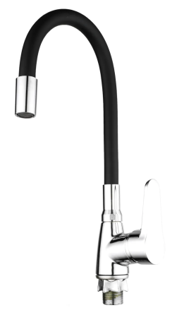 Кухонний змішувач Mixxus Elvis 014 Nut Refl.Black без підводки MI6305 Харків