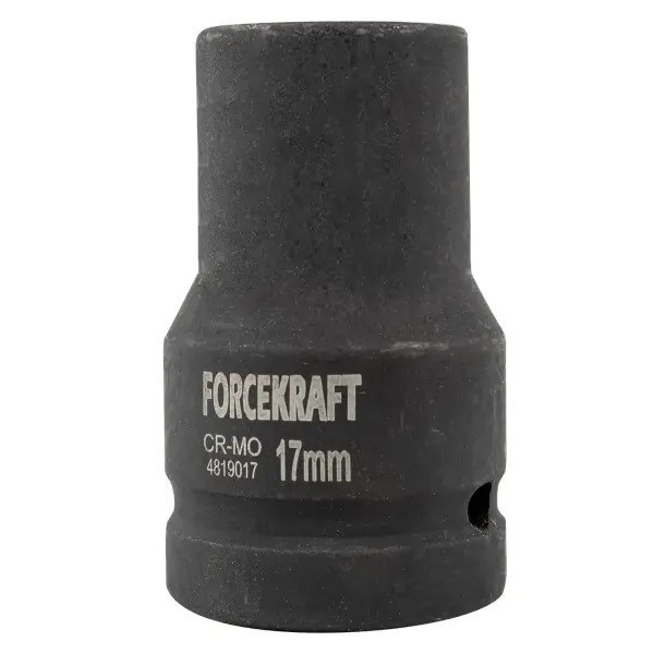 Головка ударна для футорки 1" 4-гранна 17 мм FORCEKRAFT FK-4819017 Одеса - фото 1