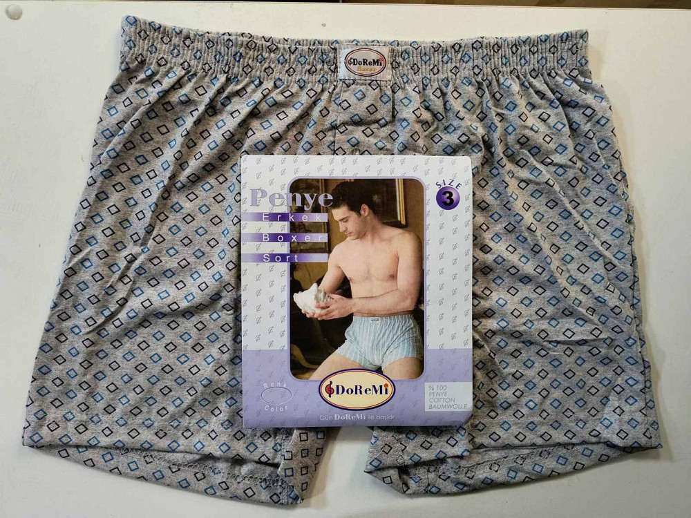 Трусы мужские семейные 100% хлопок Doremi Ассорти 1 7 (4XL) Киев - изображение 1