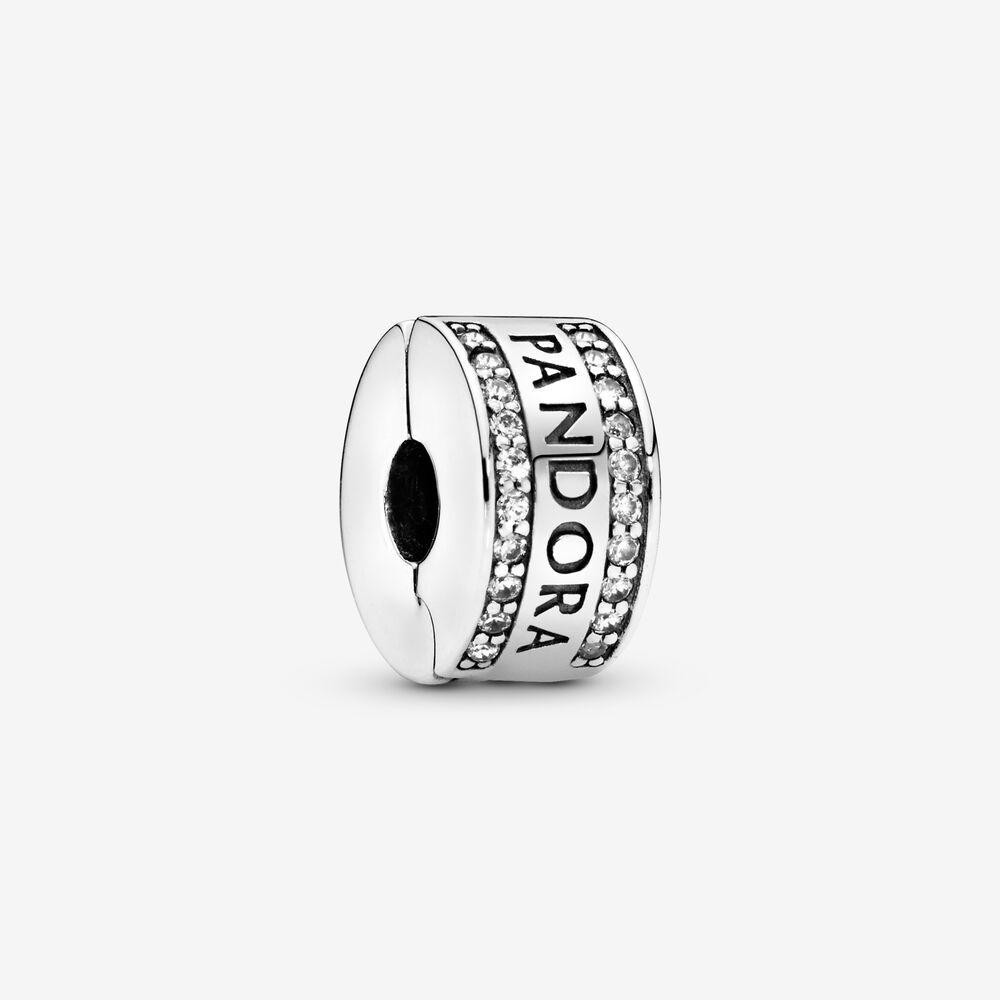 Серебряный шарм-клипса Пандора  