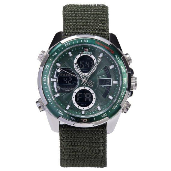 Годинник чоловічий тактичні Naviforce Fly Army Hook Green (2 ремінці) Київ - фото 1