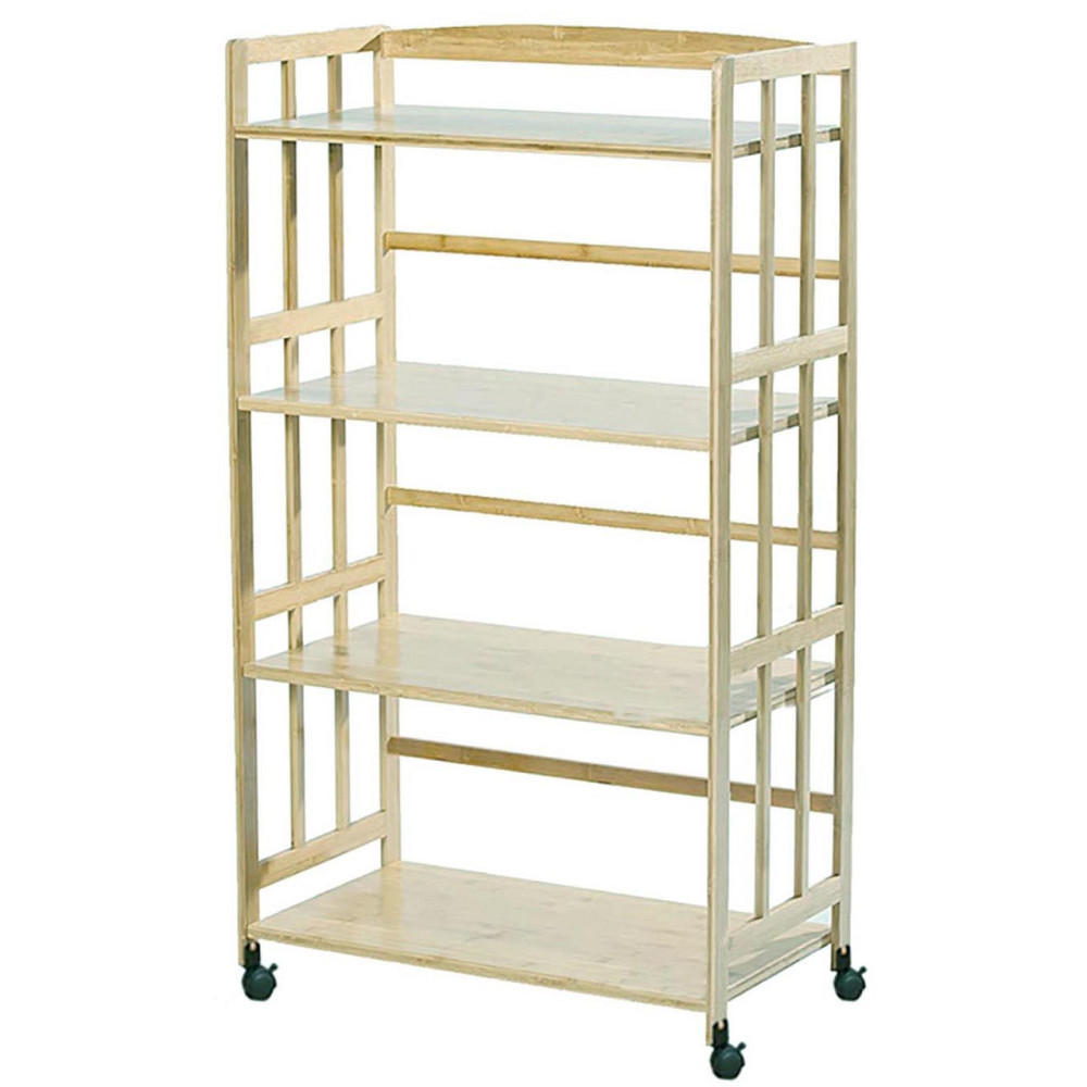 Этажерка для ванной на колёсиках 