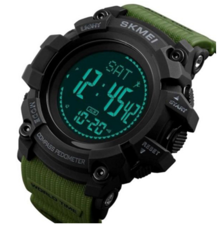 Часы наручные SKMEI 1356AG, ARMY GREEN, Compass, 9748 Днепр