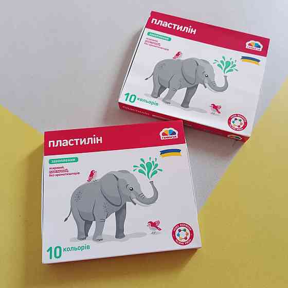 Пластилін 10 кол Гама Київ