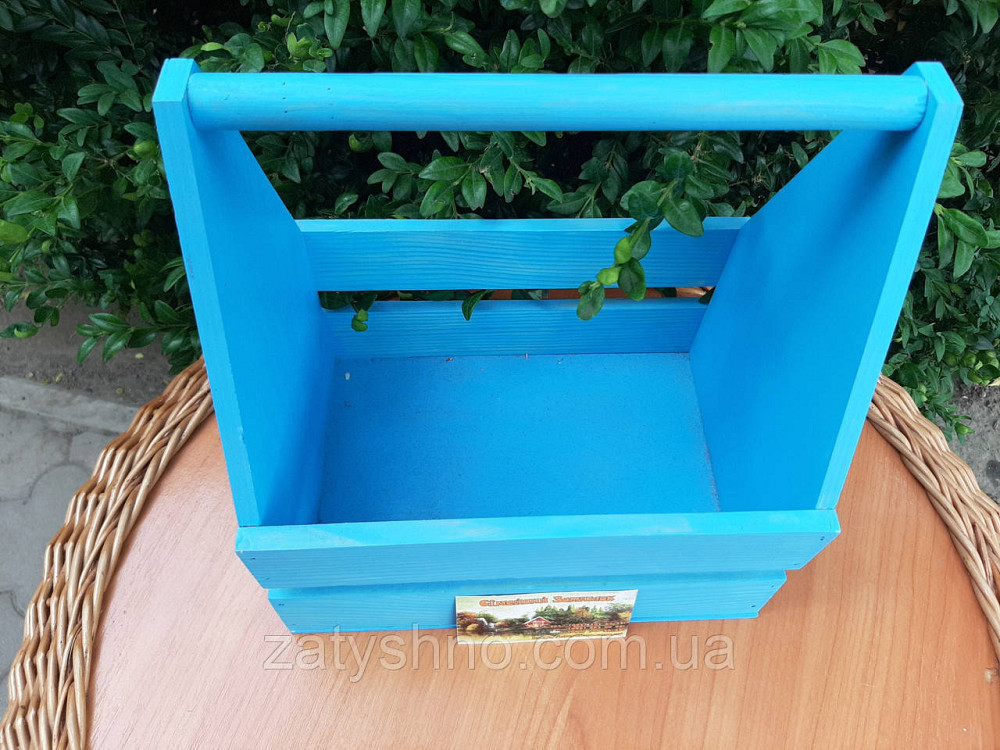 Ящик из дерева для цветов Киев - изображение 6