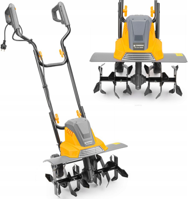 Культиватор електричний Powermat PM-GGE-2000M 45 см 2000 Вт (Польща) Київ - фото 9