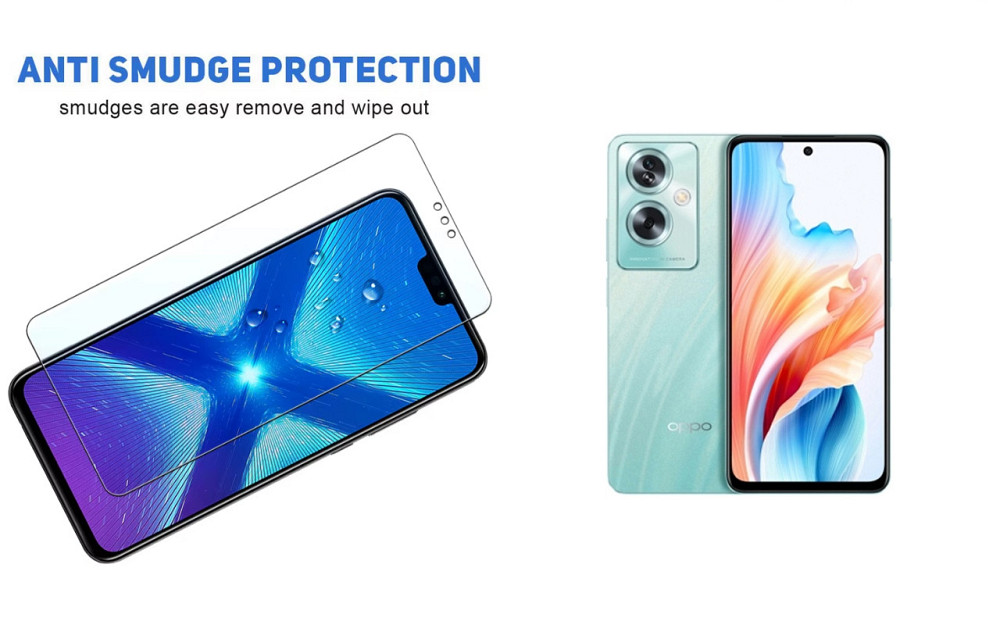 Защитное стекло NeoGlass для Oppo A2 – ультрапрозрачное и устойчивое Киев - изображение 3