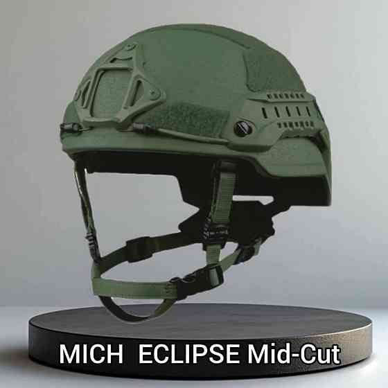 Тактичний балістичний шолом полуміч SXE ECLIPSE MICH GEN 2 олива, койот Одеса