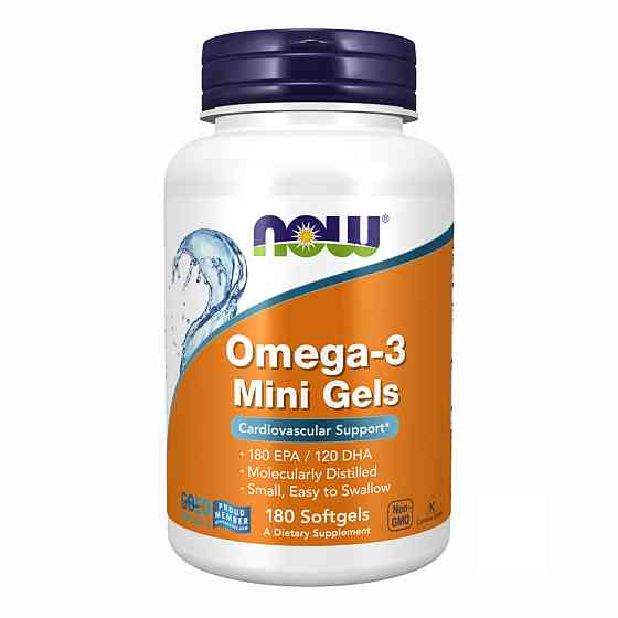 Omega-3 Mini Gels 500 mg - 180 sgels Луцк
