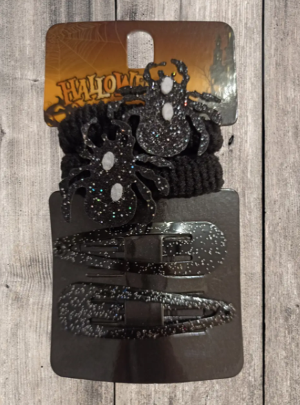 Заколки на Хэллоуин с резинками Пауки one size черный Киев - изображение 3