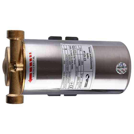 Насос підвищення тиску Optima PT15-15 нерж.корпус (000008636) Київ