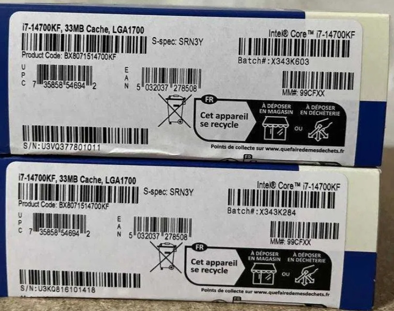 Процессор: Intel Core i7 -14700KF . Новый! Киев - изображение 2