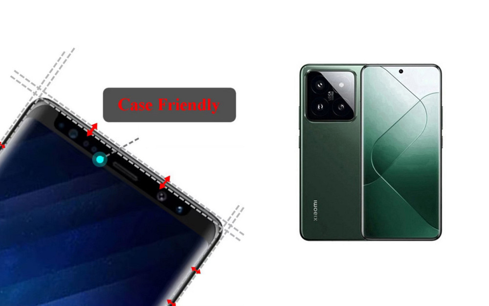 Захисне скло HyperGlass Pro для Xiaomi Redmi 14 Pro – максимальна чутливість та захист Київ - фото 4