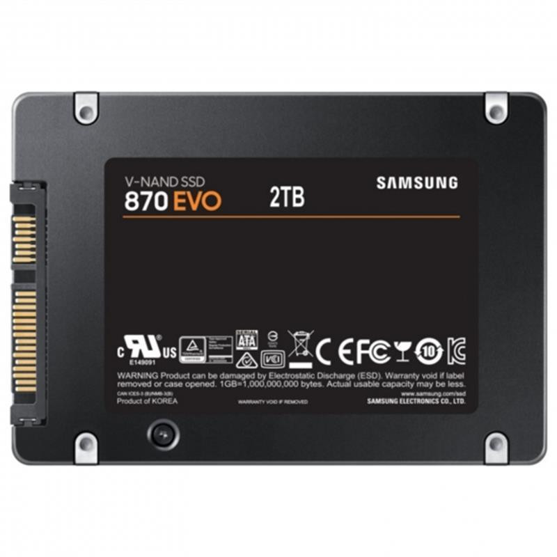 Накопичувач SSD 2TB Samsung 870 EVO 2.5