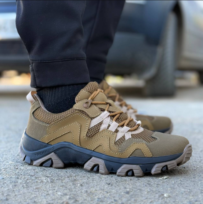 Тактичні кросівки койот – чоловічі військові, зносостійкі, легкі, для служби, полігону та активного відпочинку Львів - фото 7