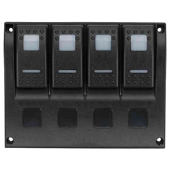 Панель переключателей (4 шт.) с индикаторами включения C91350 Киев