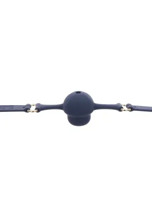 Силиконовый кляп-шарик Taboom Silicone Supreme, синий Sex Aura Киев