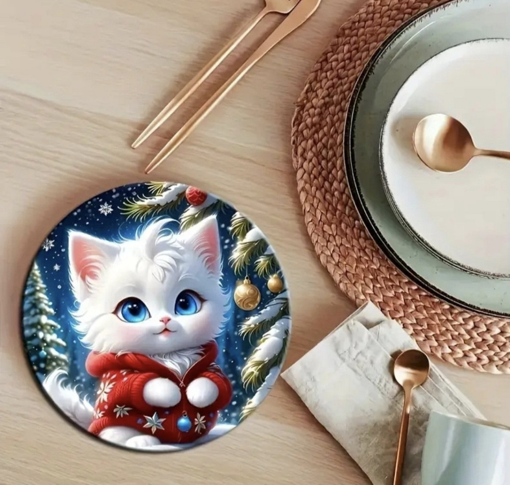 Різдвяна підставка для чашки 1 шт Сміла - фото 3