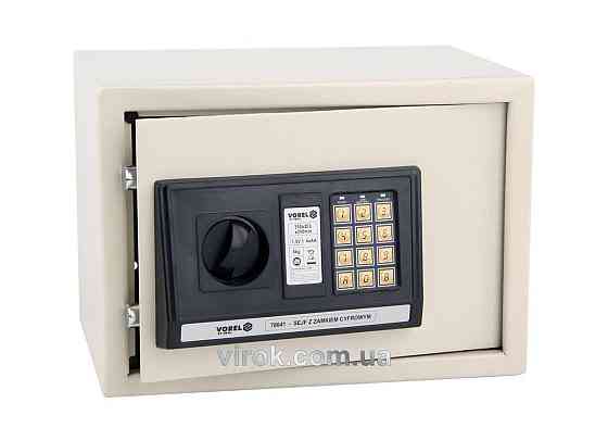 Сейф з електронним замком VOREL 35х25х25см [1/32] Одеса