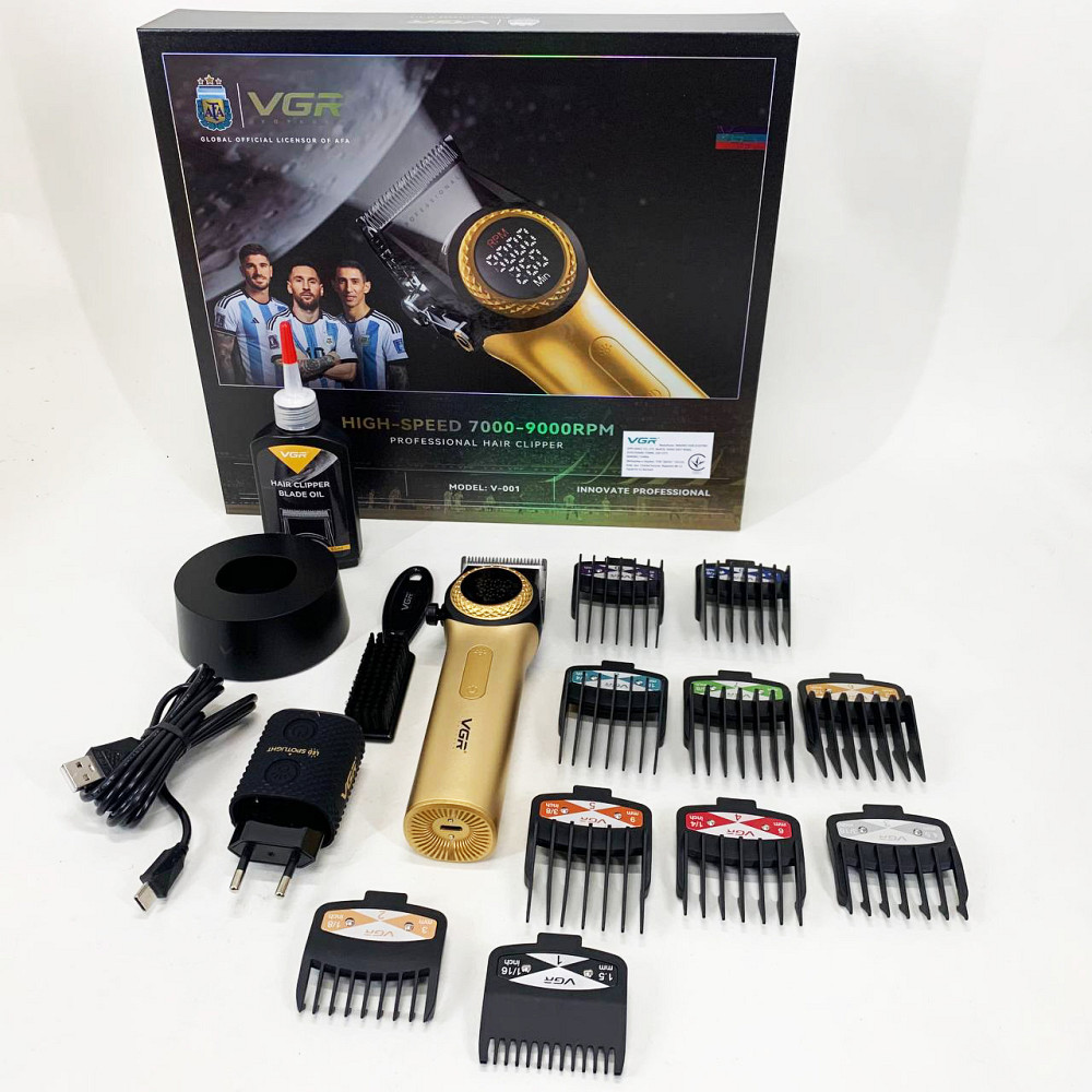 Універсальна машинка для стрижки голови та бороди, Електронна машинка для стрижки IA-11 Львів - фото 4