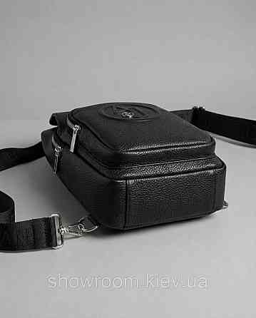 Мужская сумка на грудь (слинг), бананка Armani (2324-9) LUX Киев