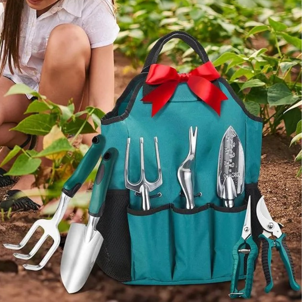 Набор для сада и огорода,сумка с комплектом из 7 садовых,инструментов ручных и аксессуарами Каменец-Подольский - изображение 6