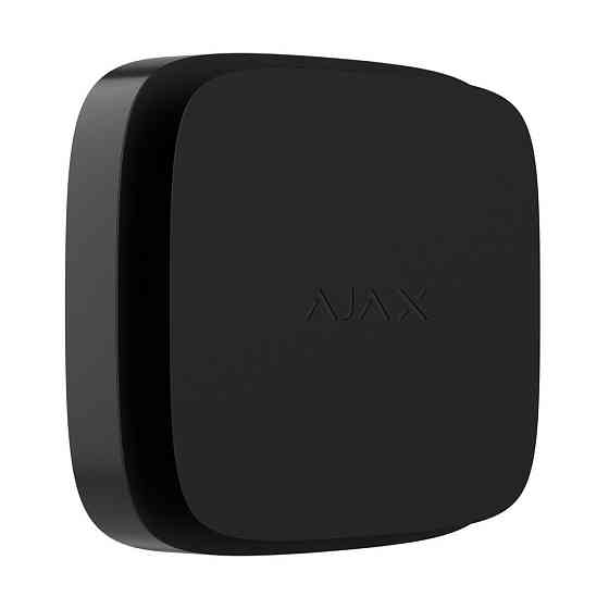 Бездротовий пожежний датчик Ajax FireProtect 2 RB black з сенсором температури зі змінними батареями Київ
