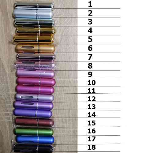 Атомайзер флакон дорожный мини для парфюмерии духов 5мл заправляющийся Винница