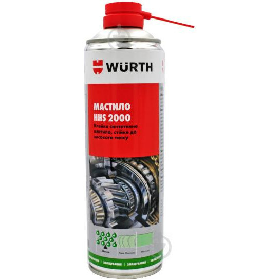 Смазка WURTH 0893106 консистентная HHS 2000® устойчивая к высокому давлению 500МЛ Коломыя - изображение 1