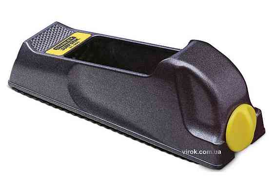 Рашпиль для гіпсокартону STANLEY "Surform Block Plane", l= 155 мм, w= 140 мм, металевий корпус Одеса