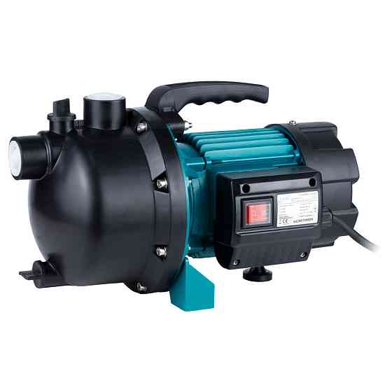 Насос центробежный самовсасывающий 1.0кВт Hmax 44м Qmax 73л/мин пластик LEO EKJ-1002P (775308) Ровно