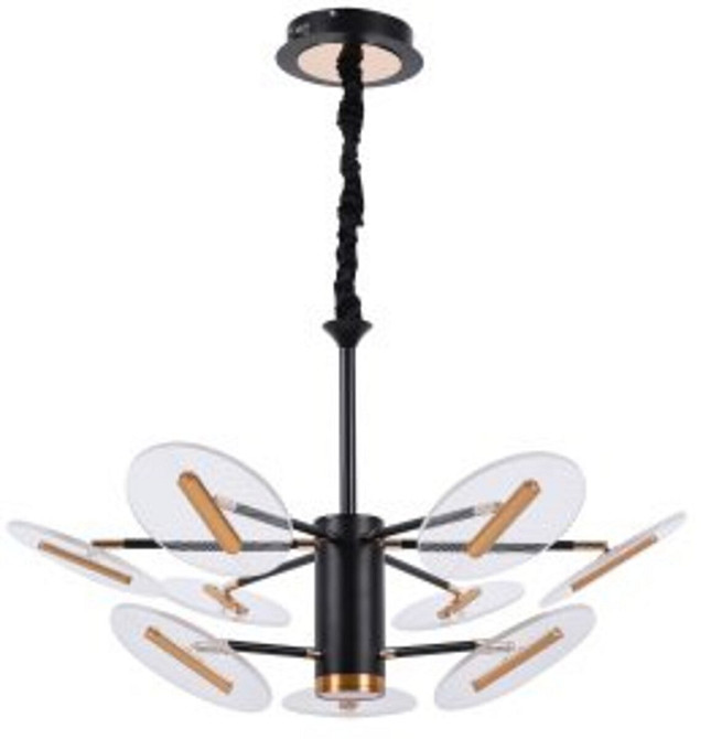 SIRIUS Люстра світлодіодна акрилова Sirius N 3713-B-6+3 (80W) Коломыя - изображение 3