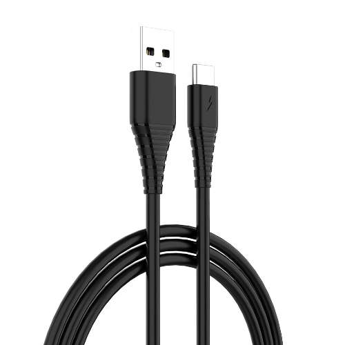 Зарядний пристрій мережевий USB + кабель Type-C 3,0A QC 18W чорний ColorWay CW-CHS013QCC-BK Житомир