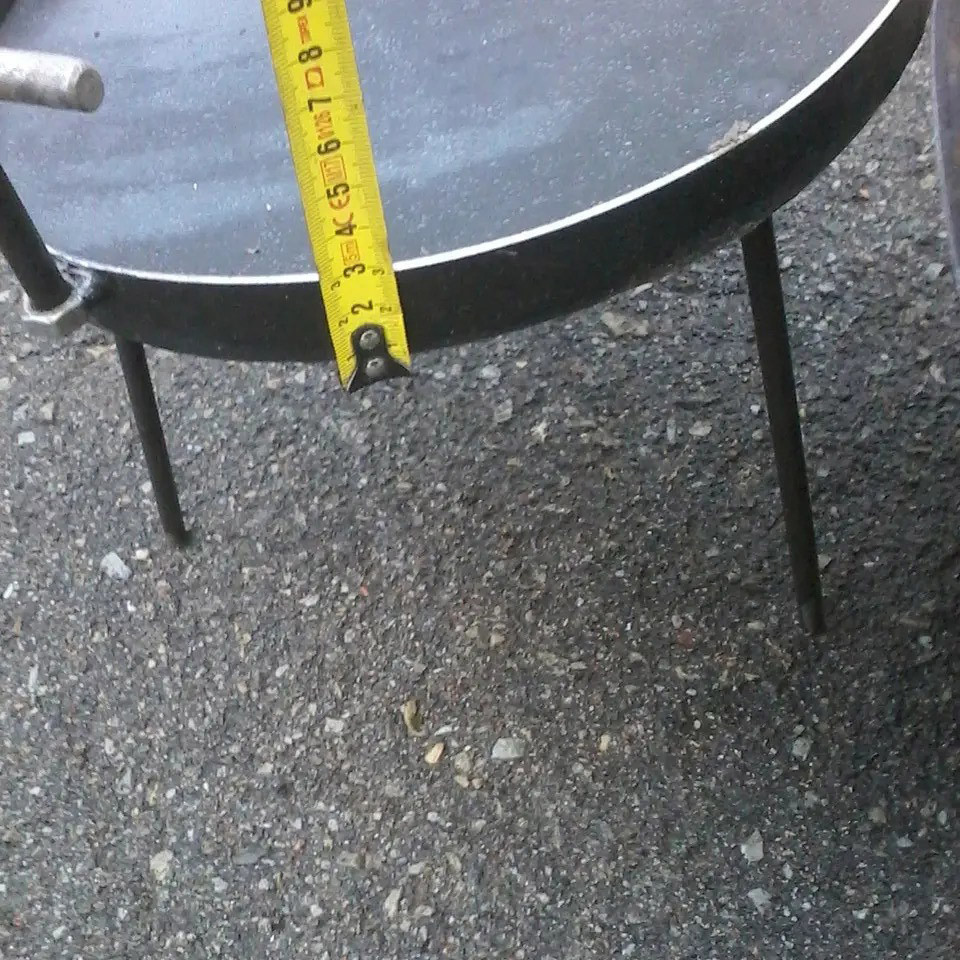 Сковорода з диска борони для багаття 30 см для пікніка, диск для смаження Київ - фото 6