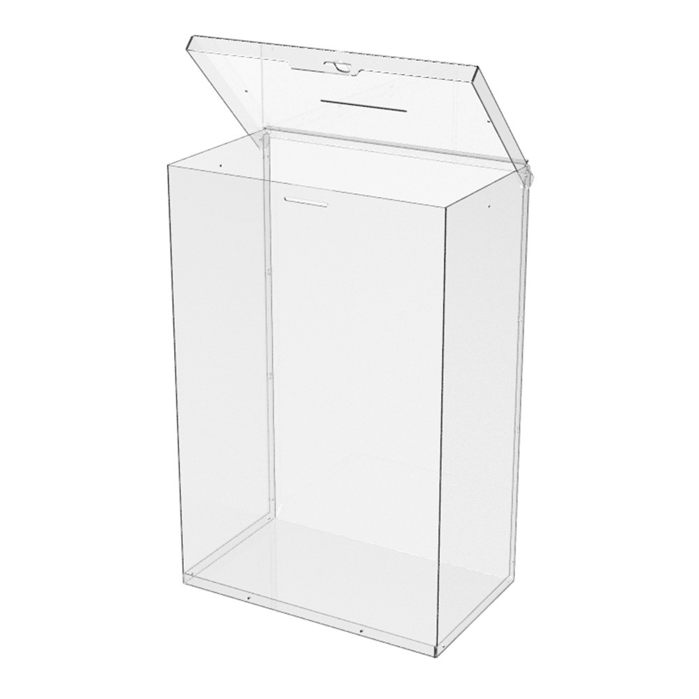 Ящик EKOSTAR с замком для пожертвований и сбора денег 330x200x500. Объем 33 литр Киев - изображение 3