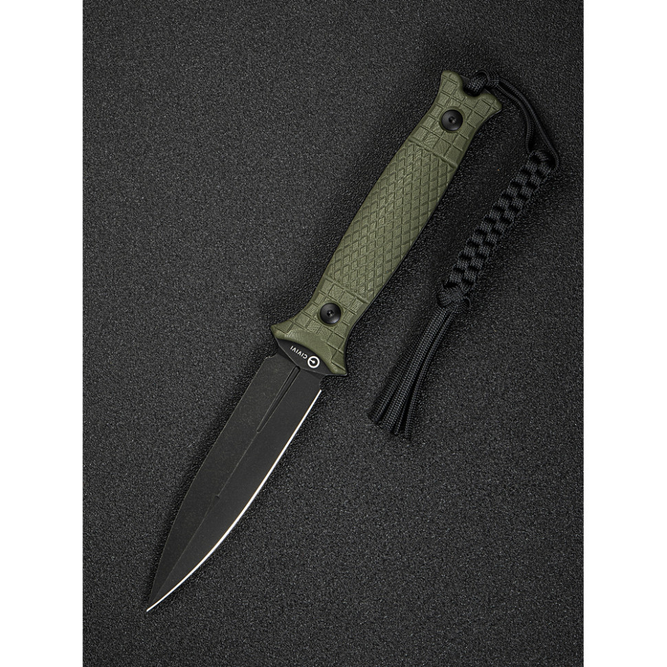 Ніж фіксований Civivi Perfrico C23026-2 з чохлом Київ - фото 11