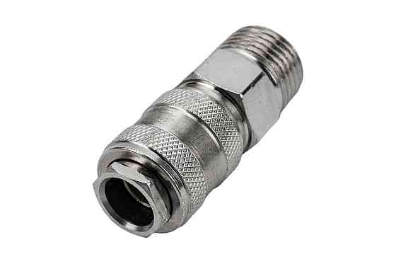 Швидкороз'єм пневматичний з клапаном, зовнішнє різблення 1/2