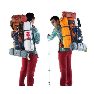 Рюкзак туристический Naturehike NH70B070-B 70+5 л Orange (6927595709016) Винница - изображение 8