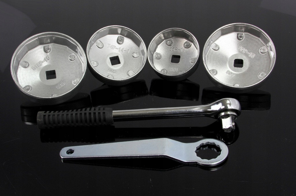 Торцеві ключі насадки для різних видів масляних фільтрів 23 елементи в кейсі Mar-Pol (M57611) Нововолинськ - фото 5