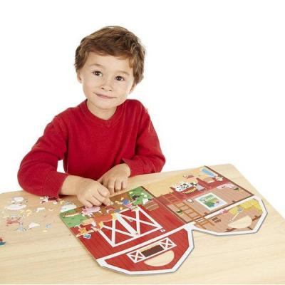 Набір для творчості Melissa&amp;Doug Багаторазові наклейки Ферма (MD19408) Вінниця - фото 4