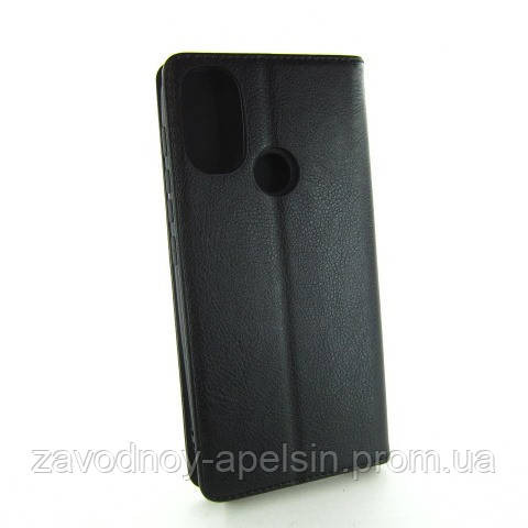 Чохол-книжка Motorola Moto E40 Шкіряний (чорний) Одеса - фото 2