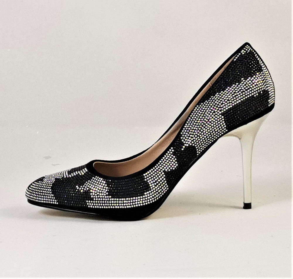 Жіночі Чорні Туфлі на Каблуку Шпильке Модельні (розміри: 36,37,38,39) — 01 Дніпро - фото 3