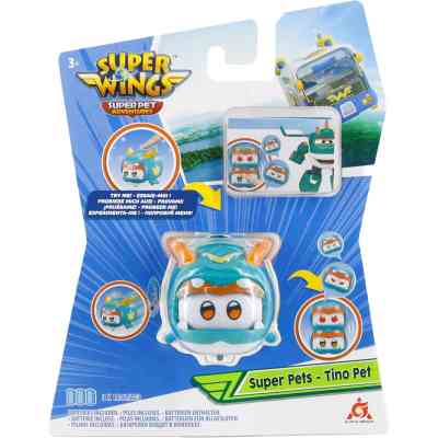 Фигурка Super Wings Super Pet Тино питомец (Tino pet), светло (EU770421) Винница