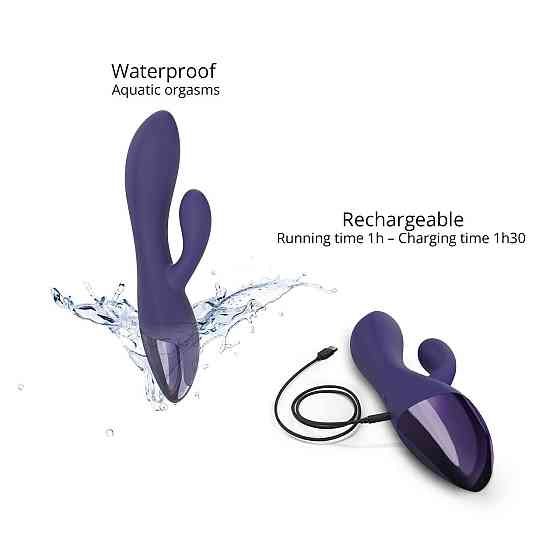 Вібратор-кролик Love To Love FUNKY BUNNY - MIDNIGHT INDIGO Sex Aura Київ