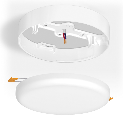 Рамка для накладного монтажу безрамкового круглого сусилювача VL-DLFR-24SF Videx Житомир - фото 1