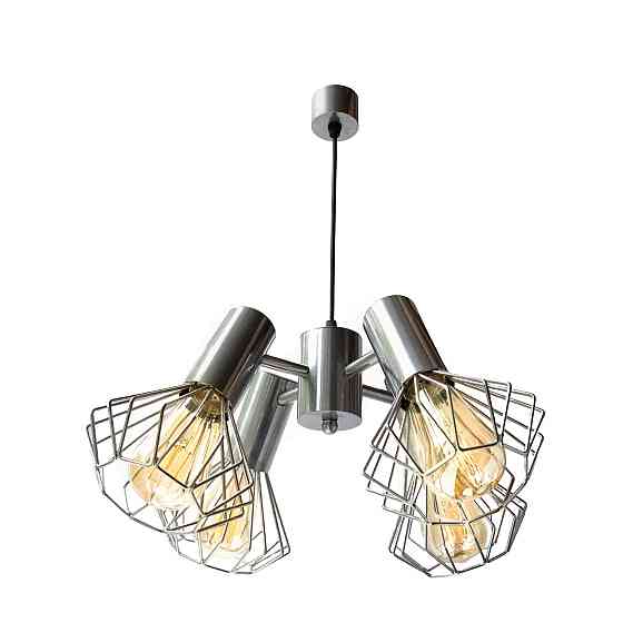 Люстра подвесная MSK Electric Diadem на четыре плафона Е27 NL 22153-4 CR хром Одесса