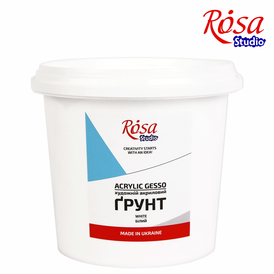Грунт акриловый художественный 1000мл (1200г) ROSA Studio Киев - изображение 1