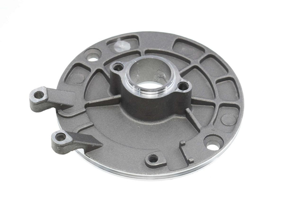 Пластина крепления генератора на шесть катушек   мопед Дельта 100 Мукачево - изображение 1